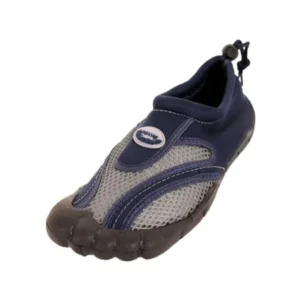 SLM Men's Toe Slide Aqua Sock Beach Water Shoes Quick Dry