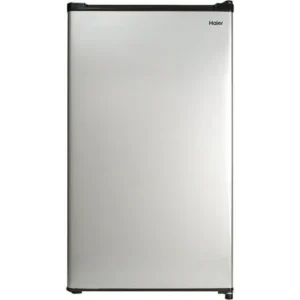 Haier 2.7 Cu Ft Single Door Compact Refrigerator HC27SW20RV, Steel