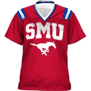 ProSphere Girls' Southern Methodist University Goal Line Football Fan Jersey