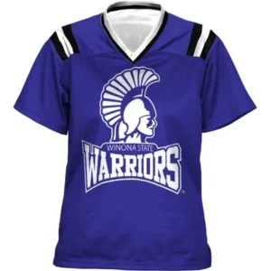 ProSphere Girls' Winona State University Goal Line Football Fan Jersey