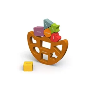 Beginagain Balance Boat Shapes And Colors Shapes And Spatial Awareness For Kids 2 And Up