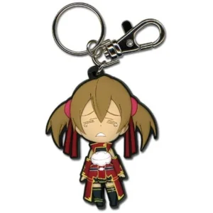 Key Chain - Sword Art Online - Chibi SD Silica Crying New Anime Toys ge36756