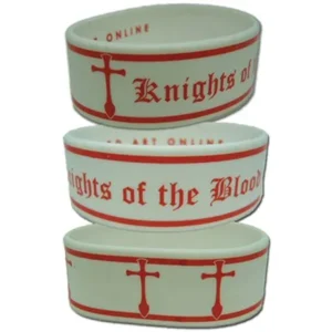 Sword Art Online Men's Knights Of The Blood Oath Anime Wristband