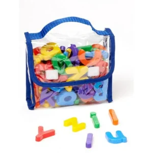 EduKid Toys MAGNETIC LETTERS & NUMBERS 72 Poly Bag EK4118