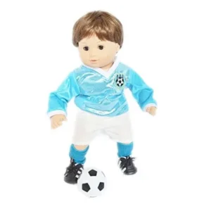 My Brittany's Blue Soccer Outfit For Bitty Twins Boys