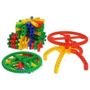 Educational Intelligence Colorful Plastic Assemble Construction Toy for