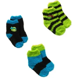 Baby Toddler Boy Quarter Softee Socks - 3 Pack