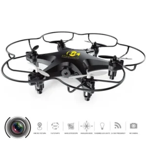 Cheerwing CW6 2.4Ghz 4CH Mini RC Quadcopter Hexacopter Drone UFO with 2MP HD Camera Headless Mode