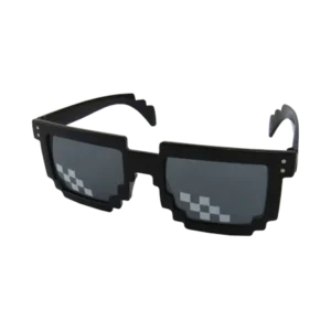 Deal With It Sunglasses - 8-Bit Pixel Thug Life [Wide] by EnderToys
