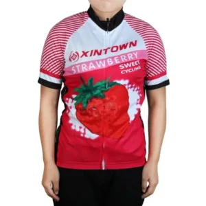 XINTOWN Authorized Women Floral Print Athletic Clothes Cycling Sports T-shirt L