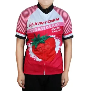 XINTOWN Authorized Women Floral Print Athletic Clothes Cycling Sports T-shirt M