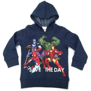 Avengers Toddler Boy Heros Unite Fleece Zip Hoodie