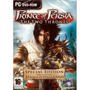 Prince of Persia Two Thrones (3 PC Games Special Edition) includes The Two Thrones, The Sands of Time & Warrior Within