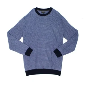 Club Room NEW Blue Navy Mens Size XLT Big & Tall Crewneck Wool Sweater