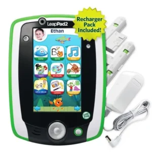 LeapFrog LeapPad2 Power Kids' Tablets for Learning (Includes $40 Value Rechargeable Battery)