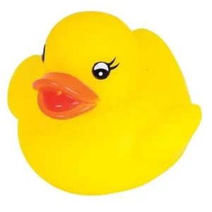 Novelty Place [Float & Squeak] Rubber Duck Ducky Baby Bath Toy for Kids (12 Pcs)