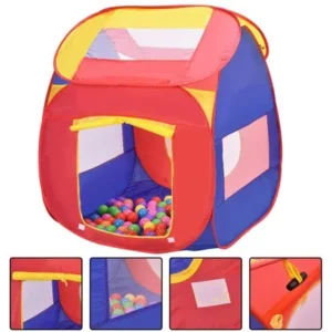 New MTN-G Portable Kid Baby Play House Indoor Outdoor Toy Tent Game Playhut 100 Balls