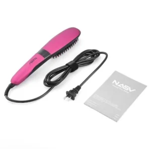 Portable Electric Hair Straightening Brush 2.0, Effective & Innovative Hair Straightener