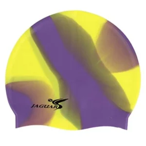 Unique Bargains Adult Assorted Color Soft Silicone Dome Shaped Swim Swimming Training Cap Hat