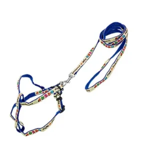 Unique Bargains Step-in Nylon Harness Pulling Leash Rope for Pet Dog