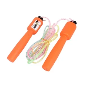 Unique Bargains 8 Ft Plastic Handles Gym Fitness Digital Jump Rope Skipping Rope w Counter