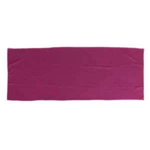 Unique Bargains Rectangle Shaped Sport Washcloth Drying Sweat Grooming Towel Fuchsia