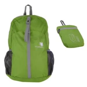 Green Outdoor Sports Hiking Waterproof Foldable Nylon Backpack Daypack Rucksack~~~~~
