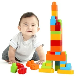 50Pcs Baby Building Blocks Toy Puzzle Toys Early Learning Assorted Developmental Kids Toy