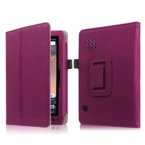 SmarTab 7 / iView 7" Tablet Case - Fintie Premium PU Leather Cover for with Stylus Holder, Purple