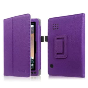 SmarTab 7 / iView 7" Tablet Case - Fintie Premium PU Leather Cover for with Stylus Holder, Violet