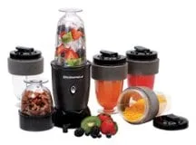 Elite Gourmet - 17 Piece Personal Drink Mixer - Black