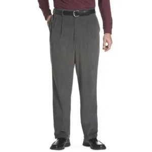 Big & Tall Oak Hill Waist-Relaxer Pleated Corduroy Pants