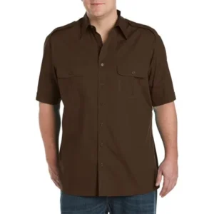 Men's Big & Tall Harbor Bay Short-Sleeve Pilot Sport Shirt