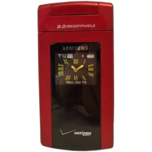 Verizon SCH- U900/ FlipShot - Red Mock Dummy Display Toy Cell Phone Good for Store Display or for Kids to Play Non-Working Phone Model