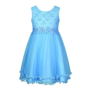 Richie House Girls' Princess Party Dress with Layered Mesh Bottoms RH2727-A-4