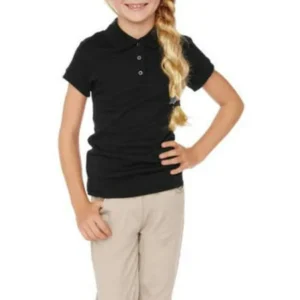 George Girls School Uniform Short Sleeve Polo Shirt (Little Girls & Big Girls)