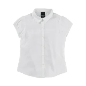 George Girls School Uniform Short Sleeve Poplin Blouse (Little Girls & Big Girls)