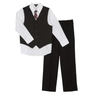 Boys' Narrow Stripe Special Occasion Dress Outfit Set