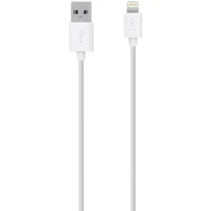 Belkin F8j023bt04-wht Charge & Sync Mixit? Usb Cable With Lightning Connector (4ft; White)