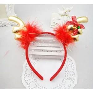 Elk Christmas Antlers Headbands, Party Decor Christmas Gift Fashion Cosplay Dress Headband for Children