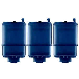 PUR 3-Stage Mineral Clear Faucet Replacement Filter, 3 Pack, Blue, RF99993