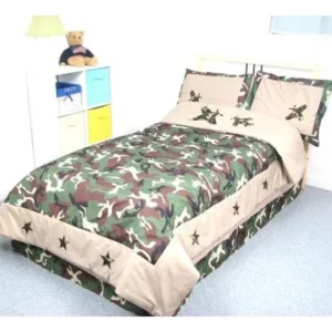 Camouflage Army Boy Twin Kids Childrens Bedding Set 5 pcs **Deal Specal ! **