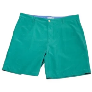 Mens Swimsuit Swimming Trunks - Athletic Shorts - Mens Board Shorts Change Color when Wet with Quick-Dry Tech, Green, 30