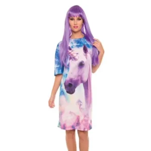 Nightshirt - Purple Unicorn Celestial - One Size