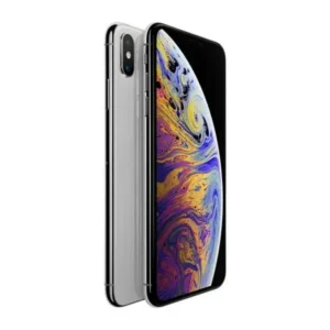 Refurbished- Apple iPhone XS Max a1921 64GB Silver Factory Unlocked -Very Good
