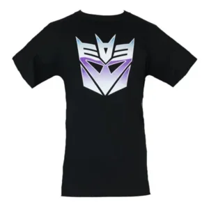 Transformers Big & Tall Mens T-Shirt - Crisp Classic Three Tone Decepticon Logo