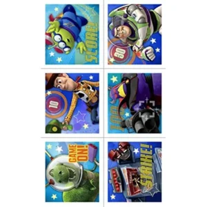 Toy Story Game Time Stickers (4 Sheets) [Toy]