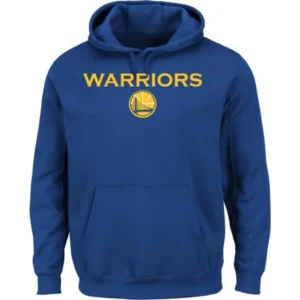 NBA Golden State Warriors Big Men's Hooded Fleece Sweatshirt, 2XL