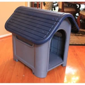 New Outdoor Dog House Small to Medium Pet All Weather Doghouse Puppy Shelter NIB
