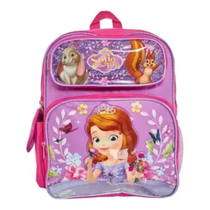 disney frozen sofia the first school backpack little kids style: bp-5556-pink size: os